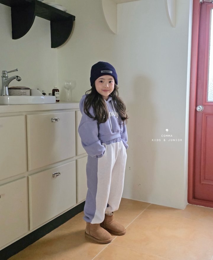 Comma - Korean Children Fashion - #fashionkids - Half-Half Jogger Pants