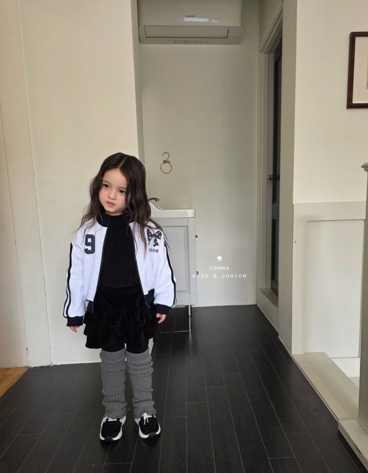 Comma - Korean Children Fashion - #fashionkids - 39 Ribbon Half Zip-Up (Junior) - 9