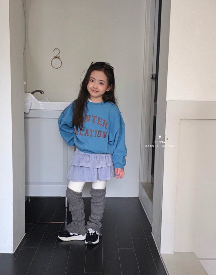 Comma - Korean Children Fashion - #kidsshorts - Winter Sweatshirt (Junior) - 7
