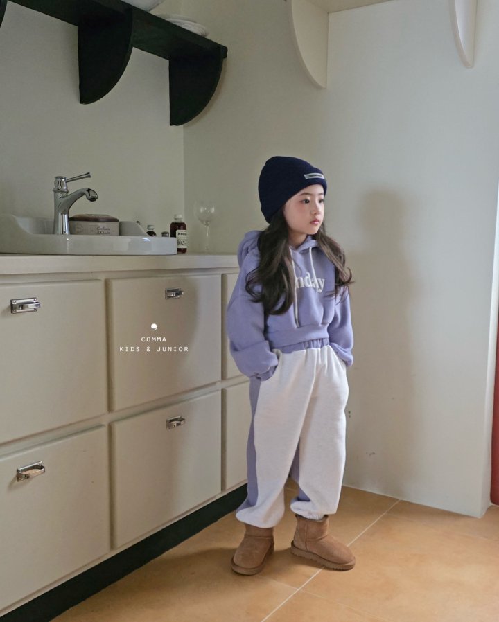 Comma - Korean Children Fashion - #kidsshorts - Sunday Hoodie (Junior) - 5