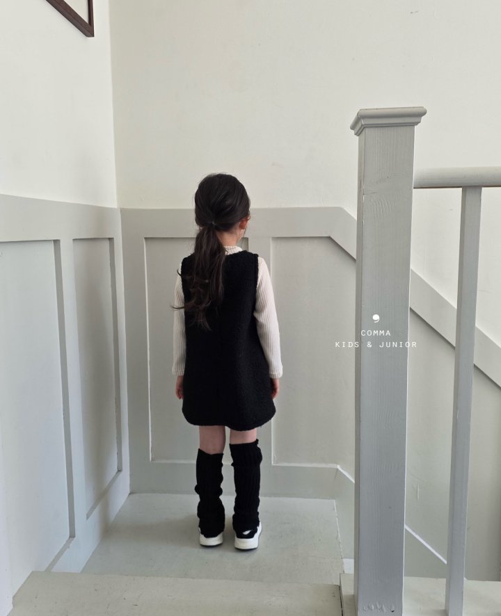 Comma - Korean Children Fashion - #kidsshorts - Boucle One-piece (Junior) - 9