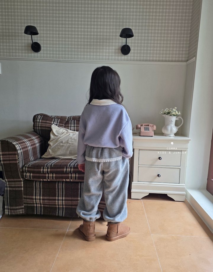 Comma - Korean Children Fashion - #kidsstore - Skirt Jogger Pants - 11