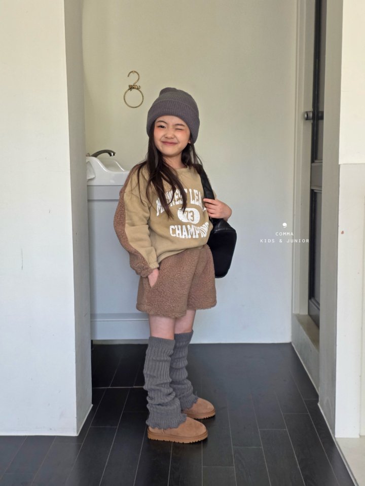 Comma - Korean Children Fashion - #kidsstore - Fleece Set - 10