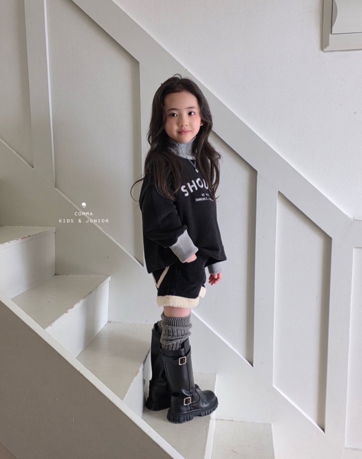 Comma - Korean Children Fashion - #kidsstore - Brushed Turtleneck Tee - 11