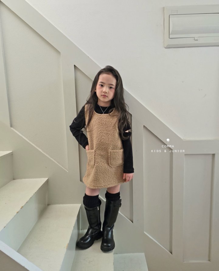 Comma - Korean Children Fashion - #kidsstore - Boucle One-piece - 11
