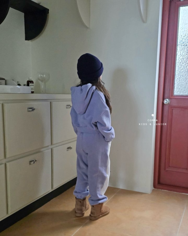 Comma - Korean Children Fashion - #kidsstore - Half-Half Jogger Pants - 3