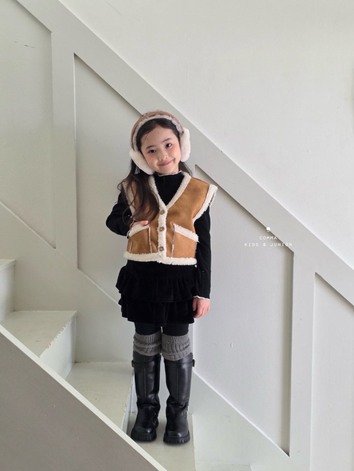 Comma - Korean Children Fashion - #kidzfashiontrend - Kang Kang Skirt Leggings (Junior) - 12