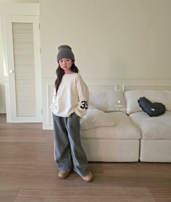 Comma - Korean Children Fashion - #kidsstore - Cut Brushed Tee - 4