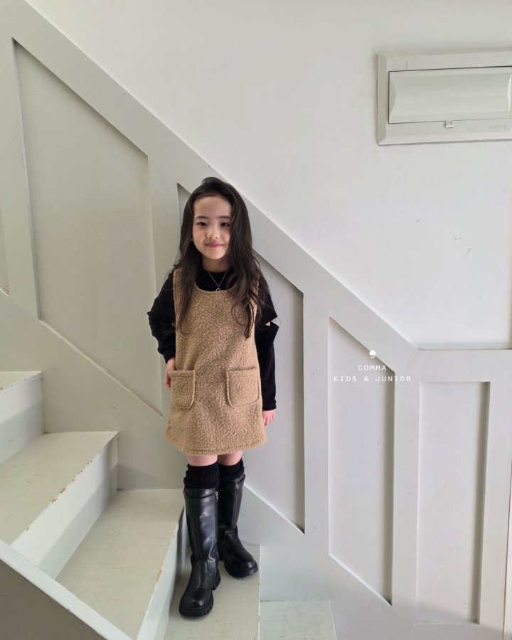 Comma - Korean Children Fashion - #kidzfashiontrend - Boucle One-piece - 12