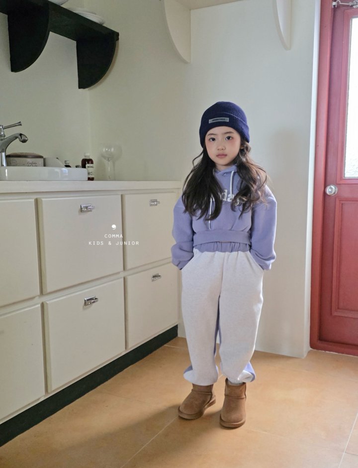 Comma - Korean Children Fashion - #kidsstore - Half-Half Jogger Pants - 4