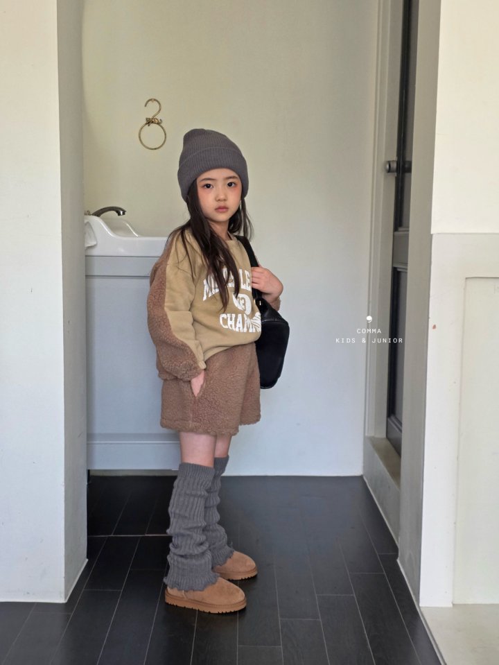 Comma - Korean Children Fashion - #littlefashionista - Fleece Set (Junior) - 12
