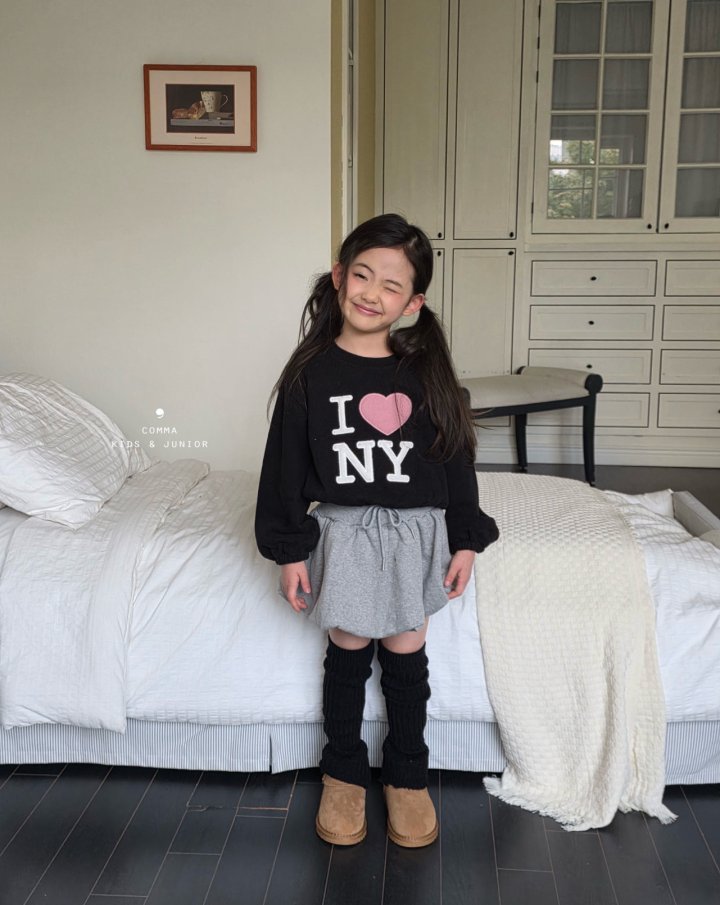 Comma - Korean Children Fashion - #littlefashionista - NY Heart Tee - 9