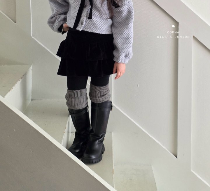 Comma - Korean Children Fashion - #magicofchildhood - Kang Kang Skirt Leggings (Junior)