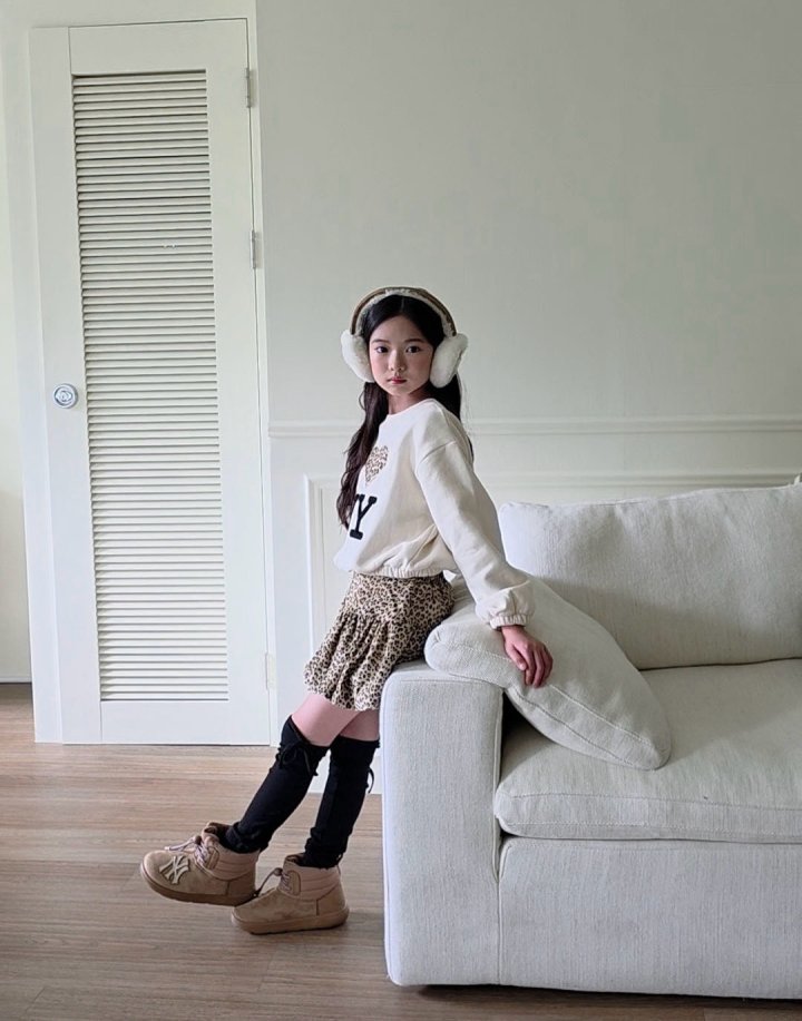 Comma - Korean Children Fashion - #magicofchildhood - Leopard Balloon Skirt (Junior) - 5