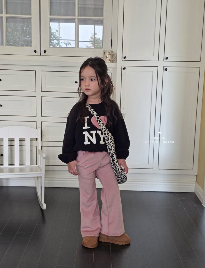 Comma - Korean Children Fashion - #magicofchildhood - Ribbed Bootcut Pants - 3