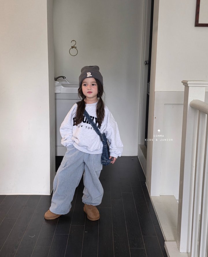 Comma - Korean Children Fashion - #magicofchildhood - Brooklyn Sweatshirt (Junior) - 12