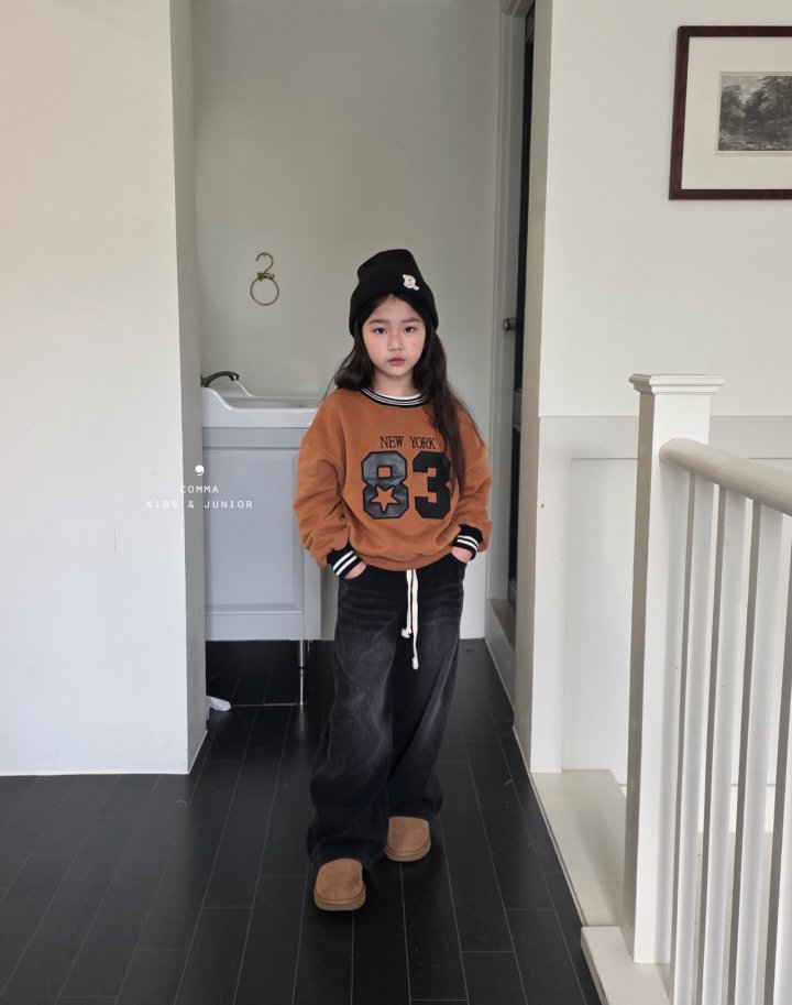 Comma - Korean Children Fashion - #minifashionista - Star Sweatshirt - 3