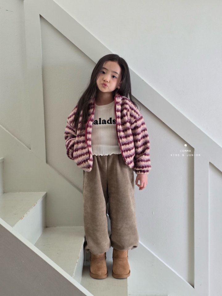 Comma - Korean Children Fashion - #minifashionista - Fleece Jacket - 9