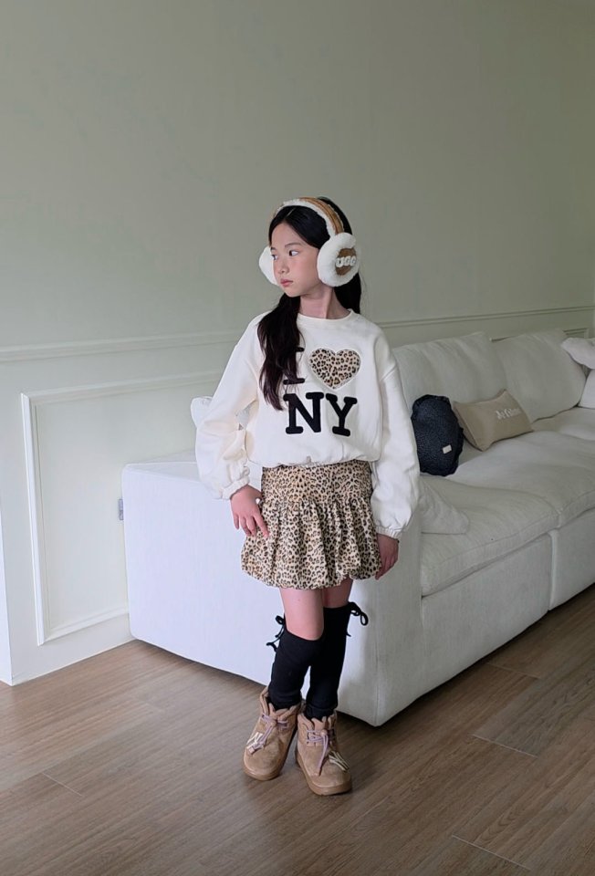Comma - Korean Children Fashion - #minifashionista - Leopard Balloon Skirt (Junior) - 6