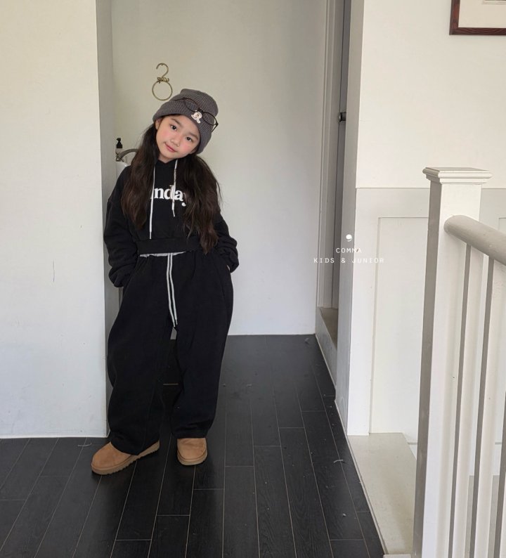 Comma - Korean Children Fashion - #minifashionista - Sunday Hoodie - 12