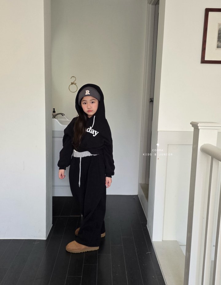 Comma - Korean Children Fashion - #minifashionista - Sunday Hoodie (Junior) - 11