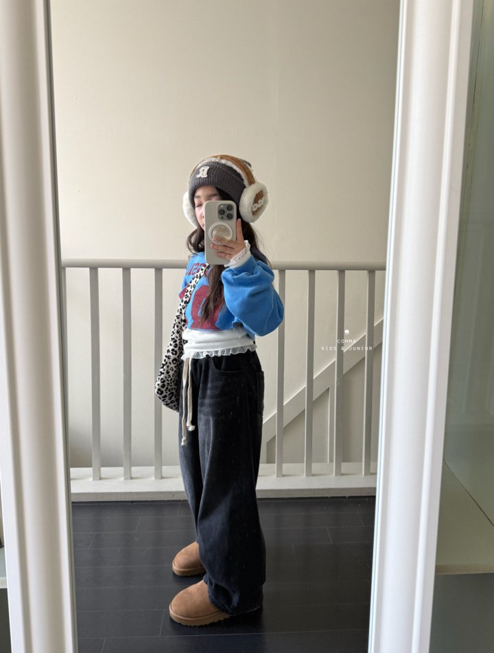 Comma - Korean Children Fashion - #prettylittlegirls - 82 Crop Tee - 9