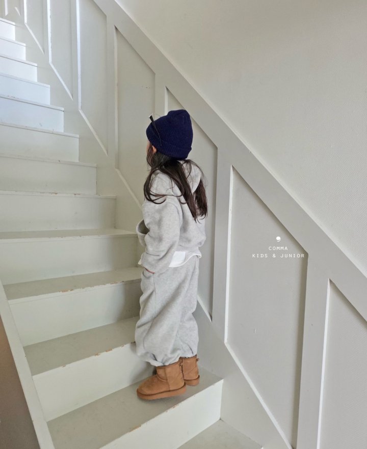 Comma - Korean Children Fashion - #prettylittlegirls - Fleece Hood Jacket - 5