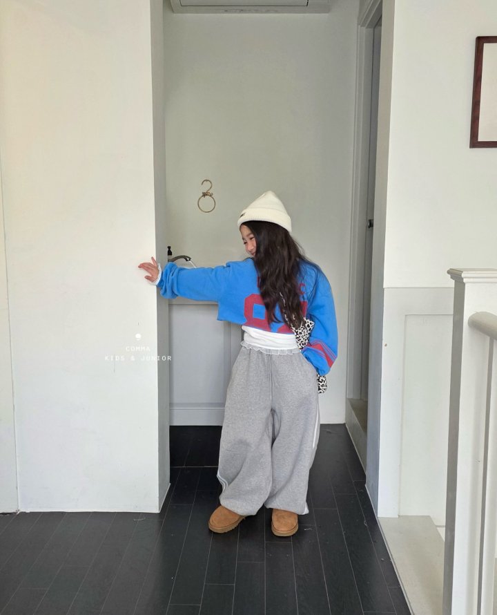 Comma - Korean Children Fashion - #prettylittlegirls - Cut Line Double Stripe Pants (Junior) - 11