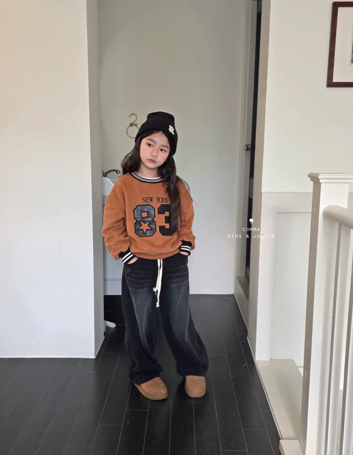 Comma - Korean Children Fashion - #minifashionista - Star Sweatshirt - 4