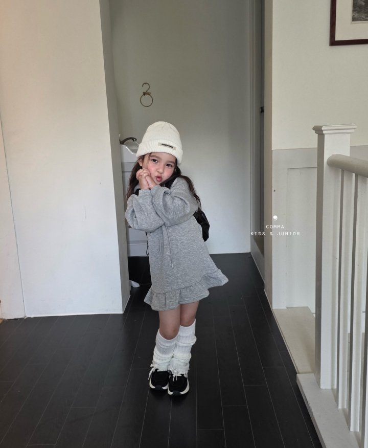 Comma - Korean Children Fashion - #prettylittlegirls - Hood One-piece - 3