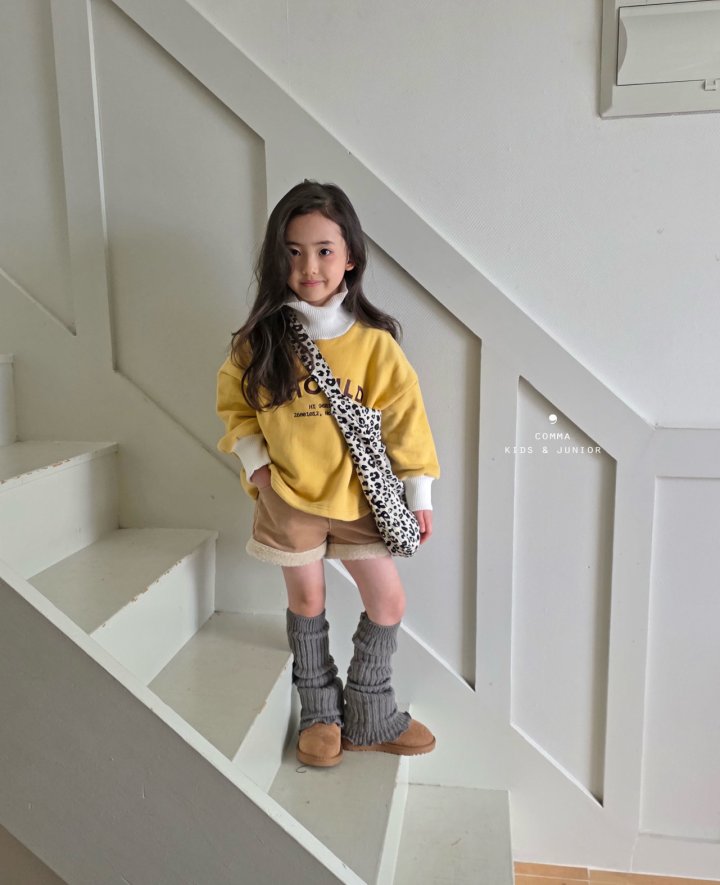 Comma - Korean Children Fashion - #prettylittlegirls - Brushed Turtleneck Tee - 3