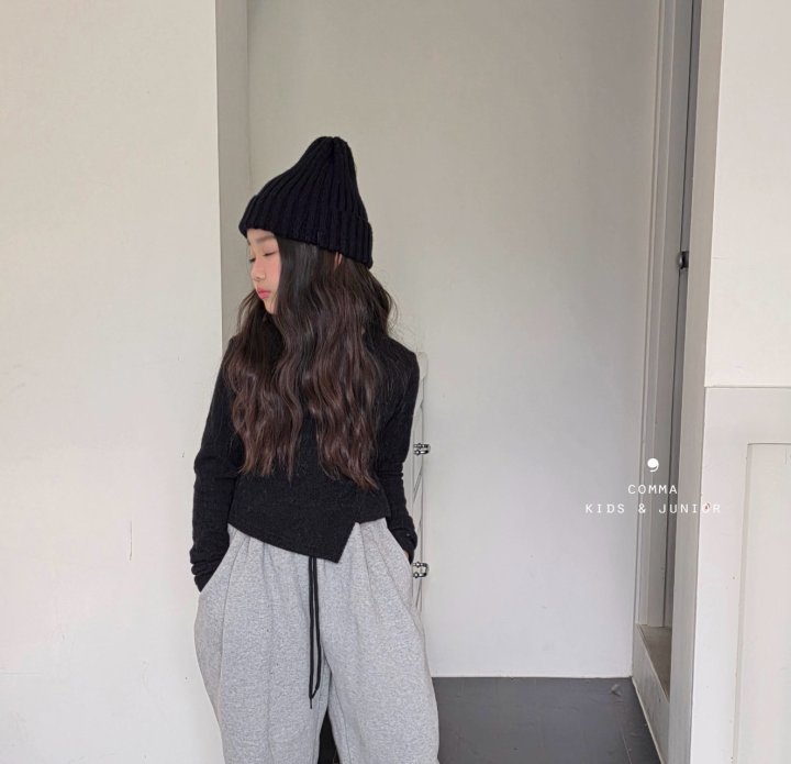 Comma - Korean Children Fashion - #stylishchildhood - Winter Diagonal Tee