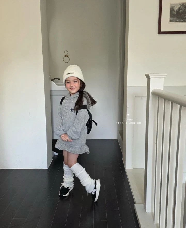 Comma - Korean Children Fashion - #stylishchildhood - Hood One-piece - 6