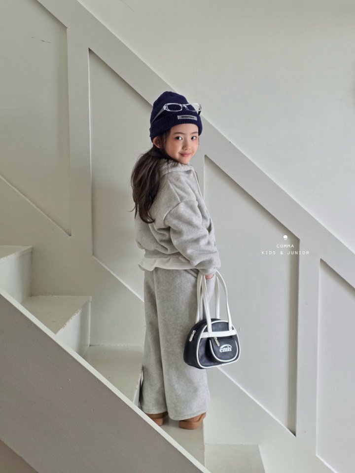Comma - Korean Children Fashion - #todddlerfashion - Fleece Pants - 8