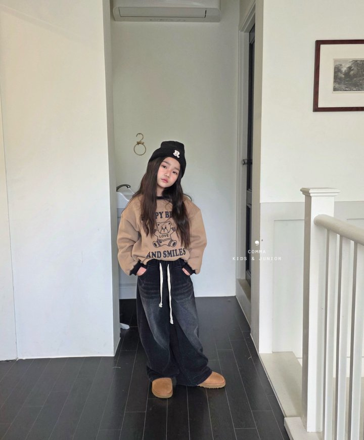 Comma - Korean Children Fashion - #todddlerfashion - Happy Bear Tee - 7