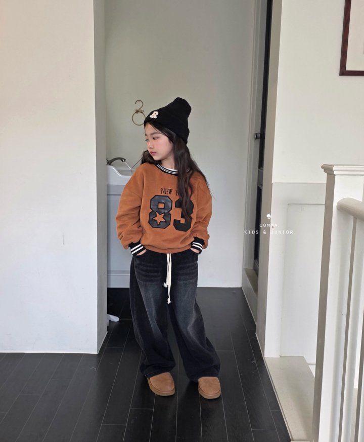Comma - Korean Children Fashion - #todddlerfashion - Star Sweatshirt - 5