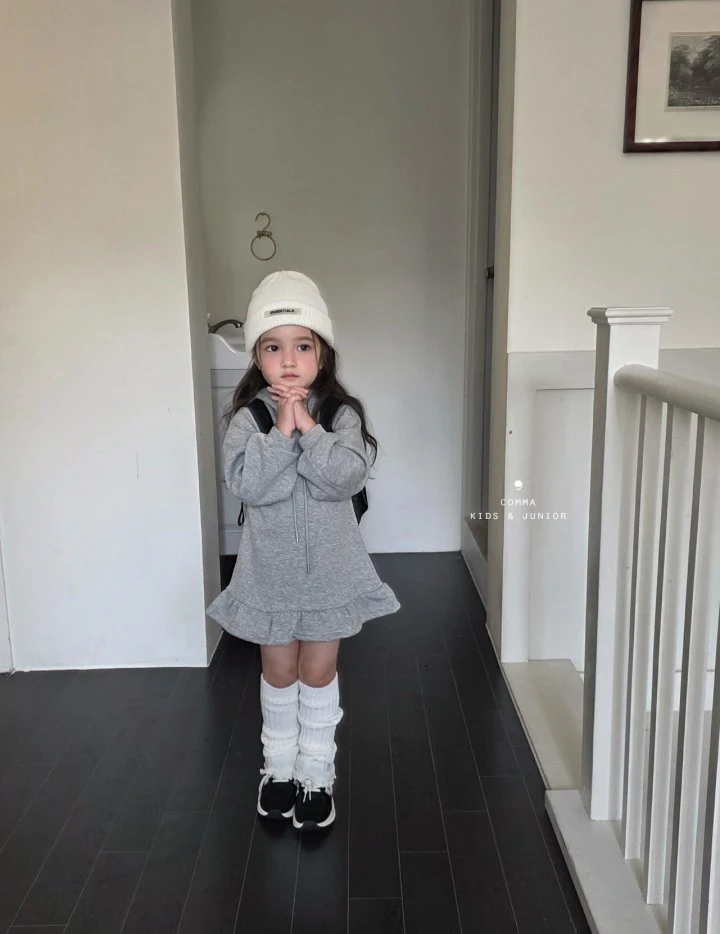 Comma - Korean Children Fashion - #prettylittlegirls - Hood One-piece - 4