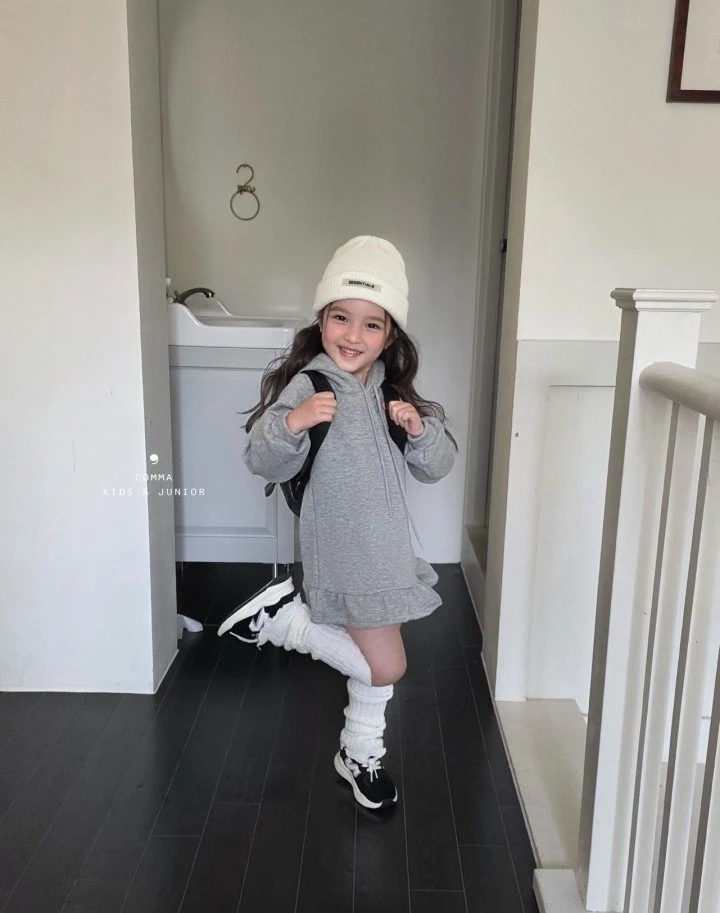 Comma - Korean Children Fashion - #toddlerclothing - Hood One-piece - 5