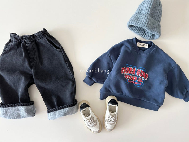 Cream Bbang - Korean Children Fashion - #Kfashion4kids - Bubba Fleece Sweatshirt - 6