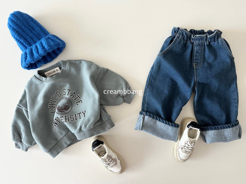 Cream Bbang - Korean Children Fashion - #Kfashion4kids - Chico Fleece Sweatshirt - 3