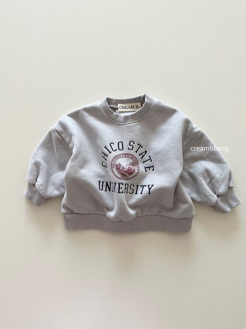 Cream Bbang - Korean Children Fashion - #childrensboutique - Chico Fleece Sweatshirt - 12