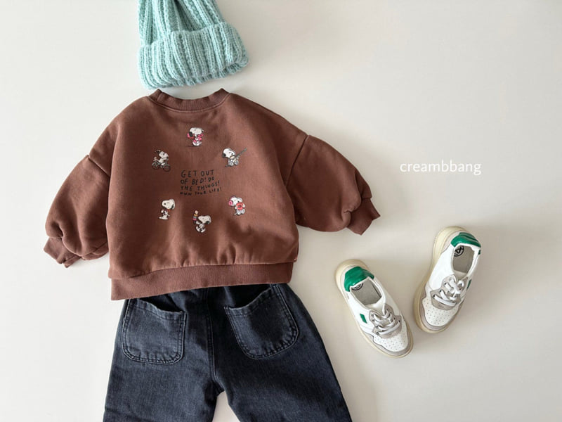Cream Bbang - Korean Children Fashion - #designkidswear - Your Life Fleece Sweatshirt - 10