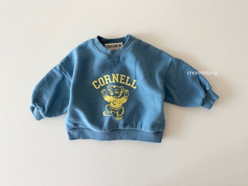 Cream Bbang - Korean Children Fashion - #fashionkids - Cornell Fleece Sweatshirt - 4