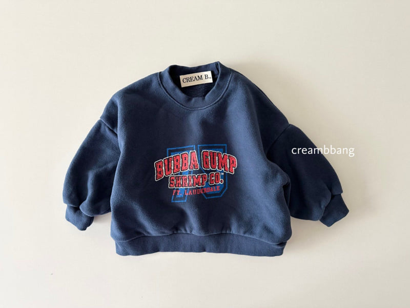 Cream Bbang - Korean Children Fashion - #kidsshorts - Bubba Fleece Sweatshirt - 3