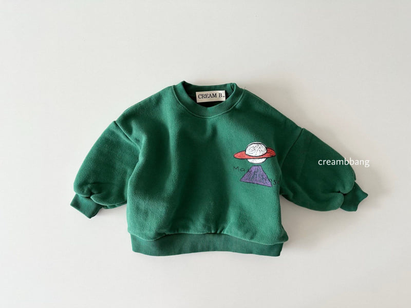 Cream Bbang - Korean Children Fashion - #kidsstore - Make Sense Fleece Sweatshirt - 3