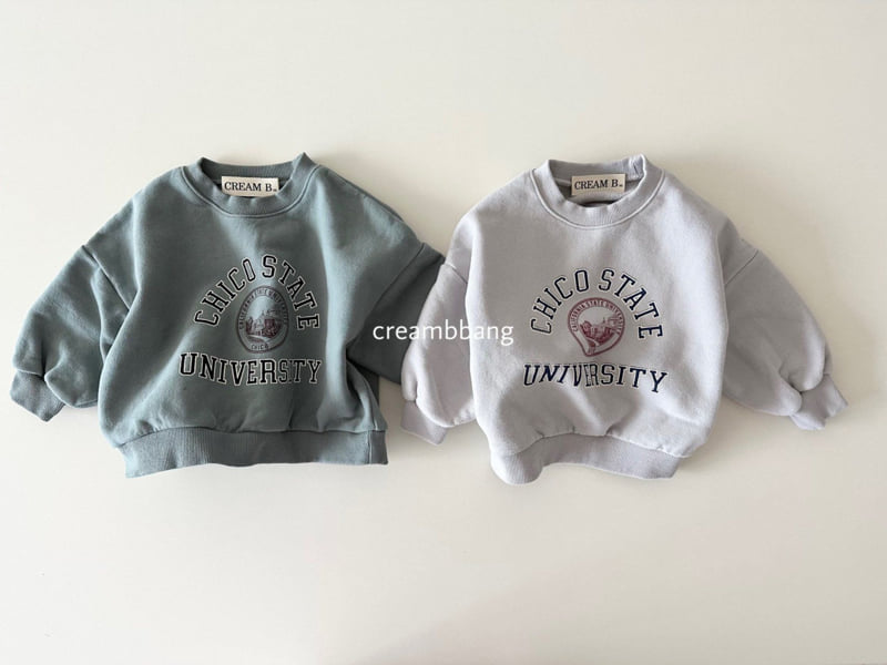 Cream Bbang - Korean Children Fashion - #kidsstore - Chico Fleece Sweatshirt