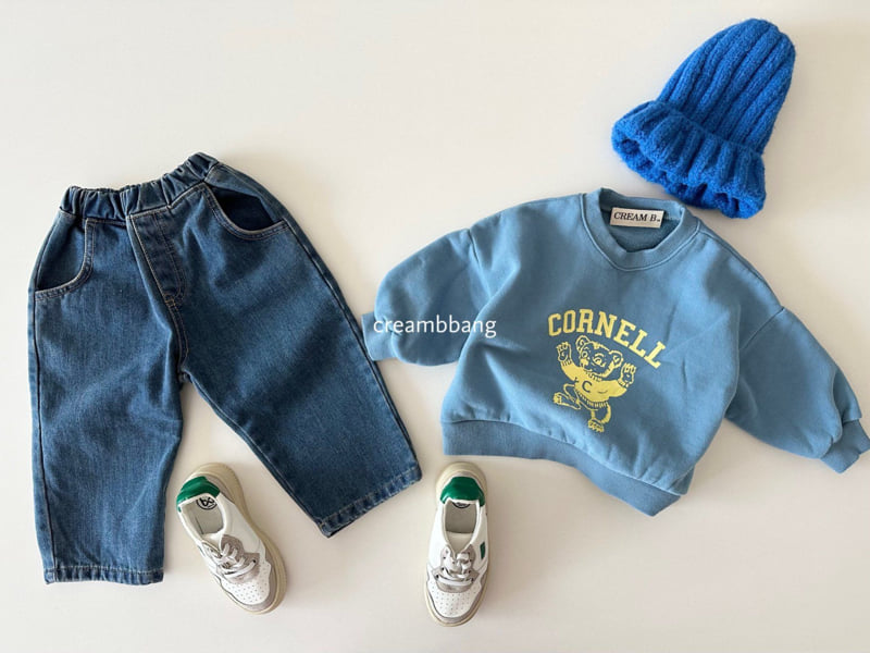 Cream Bbang - Korean Children Fashion - #kidzfashiontrend - Cornell Fleece Sweatshirt - 6