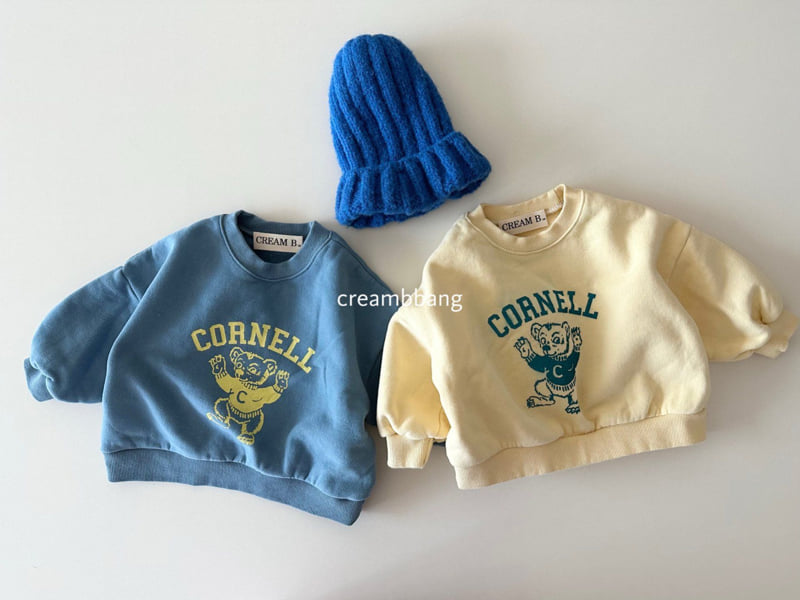 Cream Bbang - Korean Children Fashion - #magicofchildhood - Cornell Fleece Sweatshirt - 9