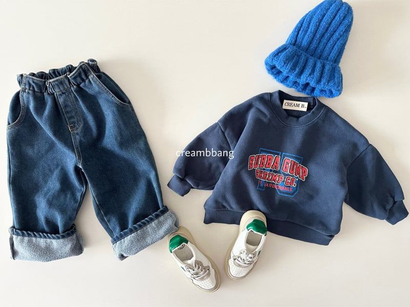 Cream Bbang - Korean Children Fashion - #magicofchildhood - Bubba Fleece Sweatshirt - 8