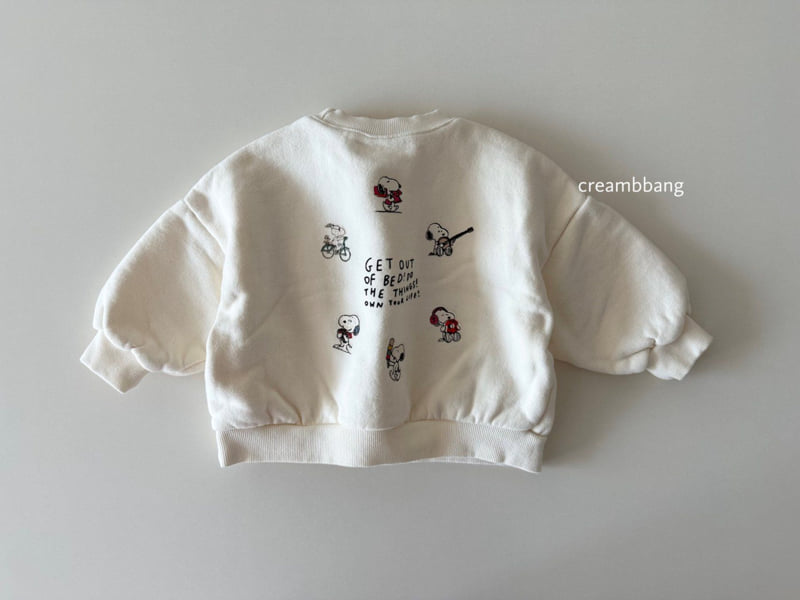 Cream Bbang - Korean Children Fashion - #minifashionista - Your Life Fleece Sweatshirt - 4